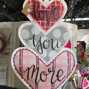 Valentine’s Day door hanger